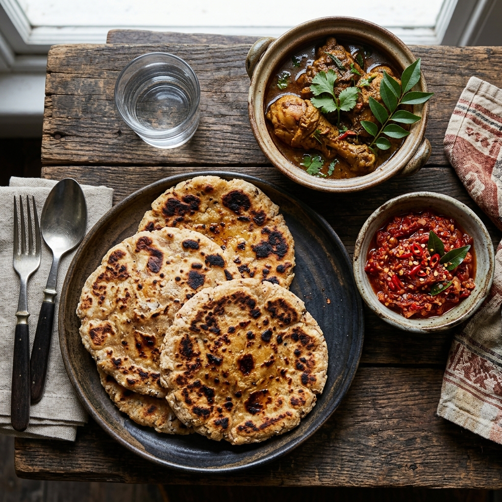 Traditional Pol Roti