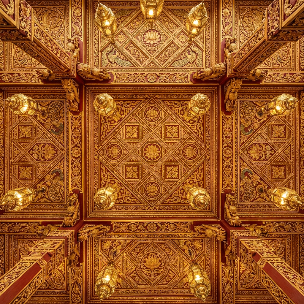 Kandyan Ceiling Art